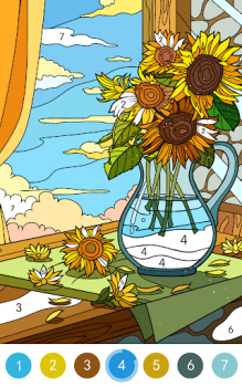 Download Daily Coloring Paint by Number Permainan meja untuk Android tangkapan layar 2
