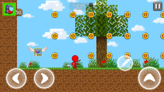 Download Red Stickman Parkour Fighter Petualangan untuk Android tangkapan layar 3
