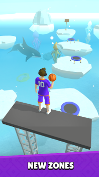 Download Hoop World: Flip Dunk Game 3D Game olahraga untuk Android tangkapan layar 3