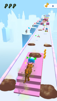 Download Cats run 3D Simulator untuk Android tangkapan layar 5