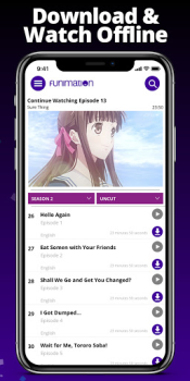 Download Funimation Hiburan untuk Android tangkapan layar 4