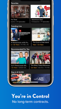 Download Sling TV: Live TV + Freestream Hiburan untuk Android tangkapan layar 5