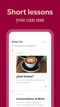 Download Babbel - Learn Languages Pendidikan untuk Android tangkapan layar 3