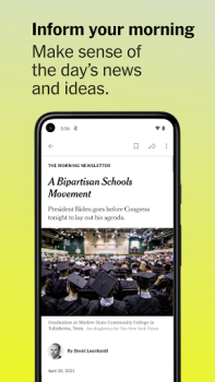 Download The New York Times Berita & Majalah untuk Android tangkapan layar 4