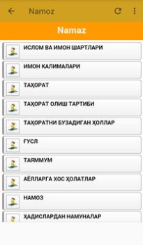 Download Namoz Kitobi Buku dan Referensi untuk Android tangkapan layar 4