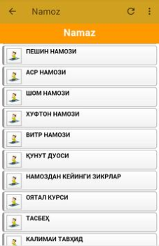 Download Namoz Kitobi Buku dan Referensi untuk Android tangkapan layar 6