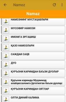 Download Namoz Kitobi Buku dan Referensi untuk Android tangkapan layar 7