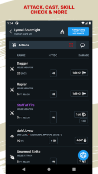Download D&D Beyond Hiburan untuk Android tangkapan layar 6