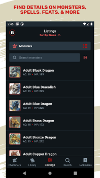 Download D&D Beyond Hiburan untuk Android tangkapan layar 7