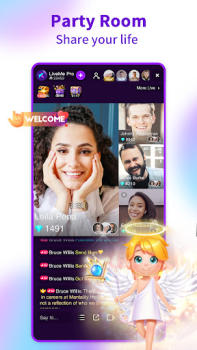 Download LiveMe Pro - Go Live Stream! Sosial untuk Android tangkapan layar 5