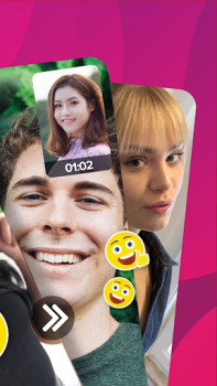Download Cafe - Live video chat Komunikasi untuk Android tangkapan layar 2