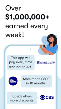 Download Upside: Cash Back - Gas & Food Bepergian untuk Android tangkapan layar 4