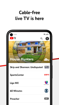 Download YouTube TV: Live TV & more Hiburan untuk Android