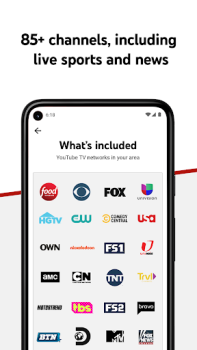 Download YouTube TV: Live TV & more Hiburan untuk Android tangkapan layar 2