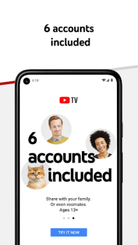 Download YouTube TV: Live TV & more Hiburan untuk Android tangkapan layar 5