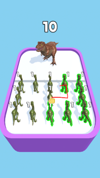 Download Merge Master: Dinosaur Monster Arkade untuk Android tangkapan layar 3