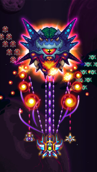 Download Galaxiga Arcade Shooting Game Arkade untuk Android tangkapan layar 6