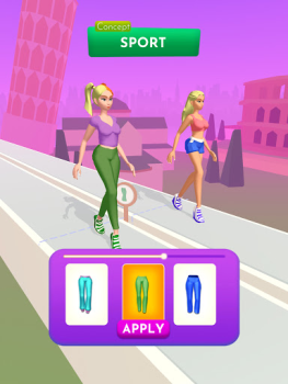 Download Fashion Battle - Dress up game Game peran untuk Android tangkapan layar 7