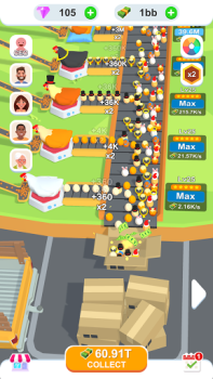 Download Idle Egg Factory Simulator untuk Android tangkapan layar 2