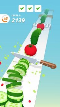 Download Perfect Slices Simulator untuk Android tangkapan layar 2