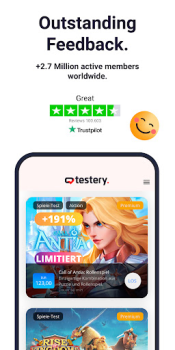 Download testerup - earn money Keuangan untuk Android tangkapan layar 4