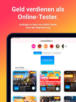 Download testerup - earn money Keuangan untuk Android tangkapan layar 7