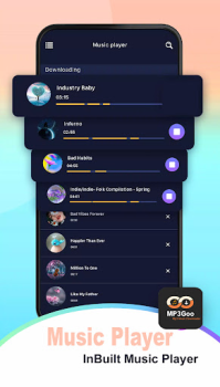 Download Mp3Goo - Mp3 Music Downloader Musik dan audio untuk Android tangkapan layar 2