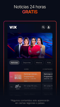 Download ViX: TV, Deportes y Noticias Hiburan untuk Android tangkapan layar 4