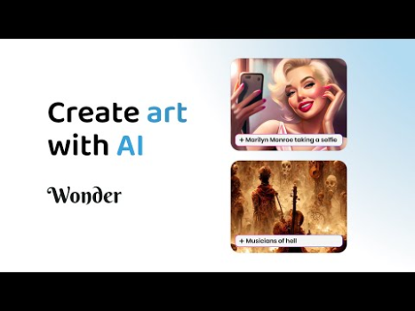 Download Wonder - AI Art Generator Seni dan Desain untuk Android tangkapan layar 8