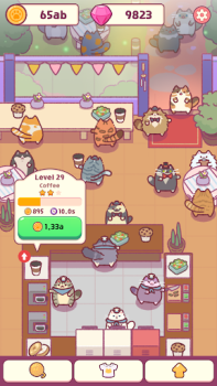 Download Cat Snack Bar: Cute Food Games Simulator untuk Android tangkapan layar 3