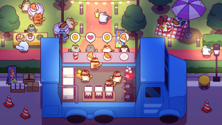 Download Cat Snack Bar: Cute Food Games Simulator untuk Android tangkapan layar 6