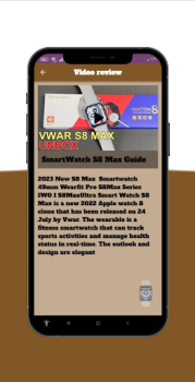 Download SmartWatch S8 Max Guide Pendidikan untuk Android tangkapan layar 3