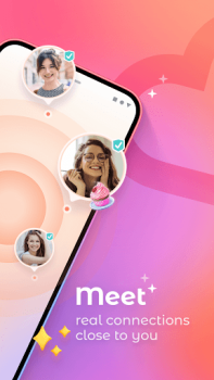Download Meete - Chat & Rencontres Sosial untuk Android tangkapan layar 2