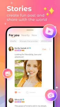 Download Meete - Chat & Rencontres Sosial untuk Android tangkapan layar 7