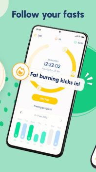 Download Fastic: Food & Calorie Tracker Kesehatan & Kebugaran untuk Android tangkapan layar 3