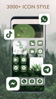 Download Themepack - App Icons, Widgets Personalisasi untuk Android tangkapan layar 4