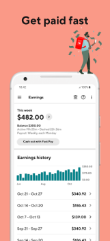 Download DoorDash - Dasher Bisnis untuk Android tangkapan layar 2