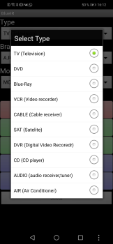 Download BlueIR - универсальный пульт Alat untuk Android tangkapan layar 4