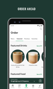 Download Starbucks Makanan dan minuman untuk Android tangkapan layar 3