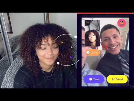 Download Monkey - random video chat Sosial untuk Android tangkapan layar 6