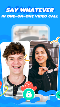 Download HOLLA - Live Random Video Chat Sosial untuk Android tangkapan layar 3