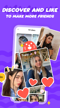 Download HOLLA - Live Random Video Chat Sosial untuk Android tangkapan layar 5