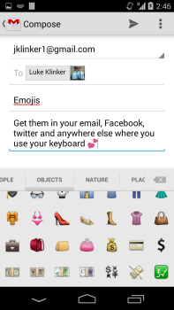 Download Sliding Emoji Keyboard - iOS Miscellaneous untuk Android tangkapan layar 2