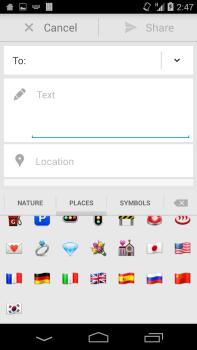 Download Sliding Emoji Keyboard - iOS Miscellaneous untuk Android tangkapan layar 3
