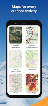 Download Gaia GPS: Offroad Hiking Maps Peta dan navigasi untuk Android tangkapan layar 4