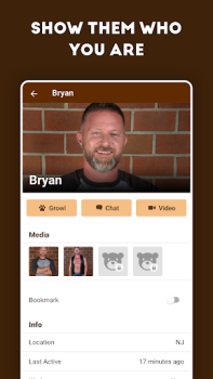 Download GROWLR: Gay Bears Near You Sosial untuk Android tangkapan layar 5