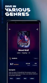 Download MegaNovel: Fictions & Webnovel Buku dan Referensi untuk Android tangkapan layar 5
