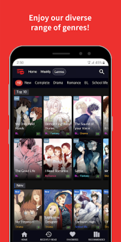 Download Toomics - Read Premium Comics Komik untuk Android tangkapan layar 4