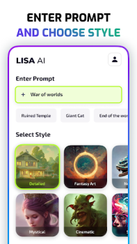 Download Lisa AI: Avatar & Image Maker Foto untuk Android tangkapan layar 4