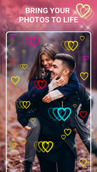 Download Love Hearts Animated Effects Hiburan untuk Android tangkapan layar 3
